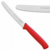Nóż uniwersalny PRO-DYNAMIC, z ząbkowanym ostrzem, długość 11 cm, czerwony, DICK 8501511-03